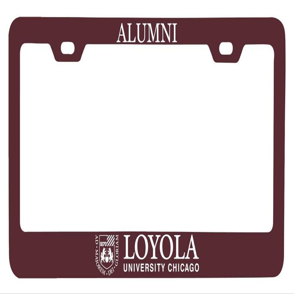 Loyola University Ramblers License Plate Frame Alumni Officially Licensed Collegiate Product