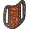 Martin Saddlery Natural with Dyed Edges Angled Knife Scabbard N/A LARGE view 1