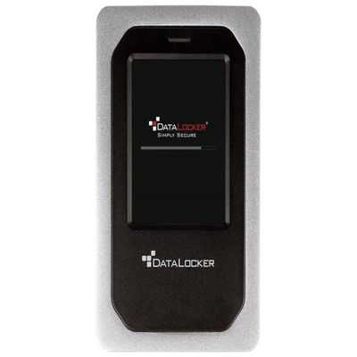 DataLocker DL4 FE 2TB Password Protected Encrypted SSD, Easy Screen Guided Setup, AES 256, IP64 Dust/Water Resistant, TAA Compliant Trusted FIPS 140-3 Level 3 Pending, OS Independent, USB-C/USB-A