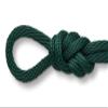 Montauk Rope 1/2" (12mm) Solid Braid Polypro Derby Rope  Low Stretch Polypropylene Rope for Horse Halters, Leads, Crafts, Decorative Barriers and Outdoor Use  Floats- Hunter Green - 250 Feet view 1