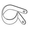 5/8X.203X.678 Standard Cable Clamps Nylon (Pack Qty 2,500) BC-625203CCN06 by Korpek view 1