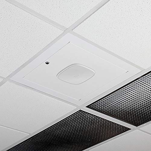 1047-COAP9130-T Locking Suspended Ceiling Tile Access Point Enclosure 18.5 x 18.5 x 3 in. 9130 Access Point Door Tegular Style Flange