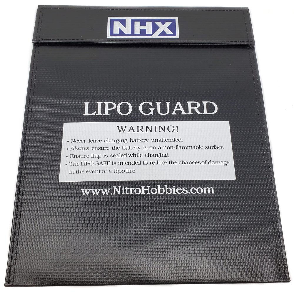NHX RC Fireproof Multi Lipo Safe Charging / Storage Bag 300x230mm