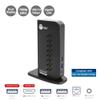 SIIG USB 3.0 Dual Monitor Docking Station - Up to 1080p, 2X HDMI Ports, 2X USB 3.0 Ports, 4X USB 2.0, Gigabit Ethernet, 3.5mm Headset, Compatible with Windows & Mac M1/M2/M3 Pro&Max (JU-DK0L11-S1) view 2