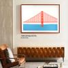 Samsung 50-inch The Frame Customizable Bezel, Modern Teak (VG-SCFA50TKBZA, 2021 Model) view 2