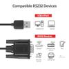 SIIG USB to Serial Adapter, USB 2.0 to RS-232 Male 9-pin DB9 Cable, 3.3ft, FTDI FT232 Chipset, 921Kbps, TAA Compliant, ESD Protection, for Windows & Mac (JU-CS0311-S1) view 4
