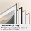 Samsung (2021) Modern Brown Frame Customizable Bezel, 55-Inch view 3