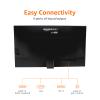 Amazon Basics 24-inch IPS Monitor 75 Hz Powered with AOC Technology FHD 1080P HDMI, Display Port and VGA Input VESA Compatible Built-in Speakers for Office and Home, Black view 3