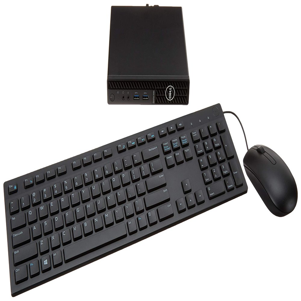 Dell OptiPlex 3000 3080 Desktop Computer - Intel Core i5 10th Gen i5-10500T Hexa-core (6 Core) 2.3GHz - 16GB RAM DDR4 SDRAM - 256GB SSD - Micro PC (Renewed)