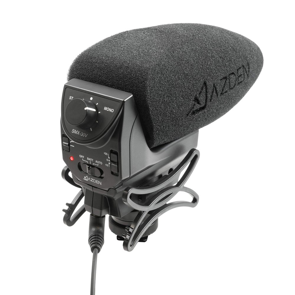 AZDEN SMX-30V Stereo/Mono Mixable Video Microphone
