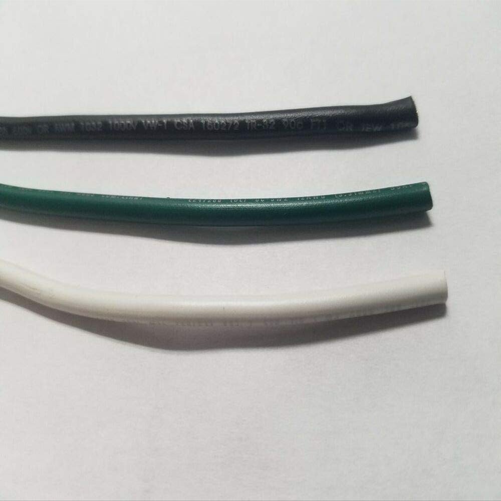 12 GAUGE MTW - ALL COPPER- 25 FEET X 3 COLORS = 75FT (BLACK, WHITE, GREEN)