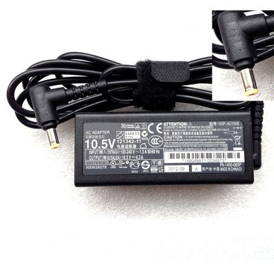 10.5V 4.3A AC Adapter Charger Power Compatible for Sony Vaio Duo 11 13 Series VGP-AC10V10