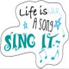Music Stickers - Melody Stickers for Men, Song Notes Sticker, Women, Kids - Waterproof, Extra Sticky, Durable Vinyl - Work Great On Water Bottles, A Laptop, Car Decal, Or As Party Favors view 4