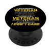 Vintage Veteran Grandpa Proud Army Vietnam Veteran Old Man PopSockets PopGrip: Swappable Grip for Phones & Tablets view 1