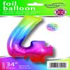 OAKTREE UK 604049 Oaktree 34" Number 4 Rainbow view 2