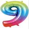 OAKTREE UK 604094 Oaktree 34" Number 9 Rainbow view 1
