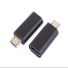Premium Cord USB-C to Micro USB Adapter, USB-C/Female to USB 2.0 Micro-B/Male, Colour Black view 1