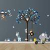 Children's Wall Stickers Baby Room Decoration Children's Wall Stickers Jungle Animals Wall Sticker Height 60 x Length 80 cm view 4