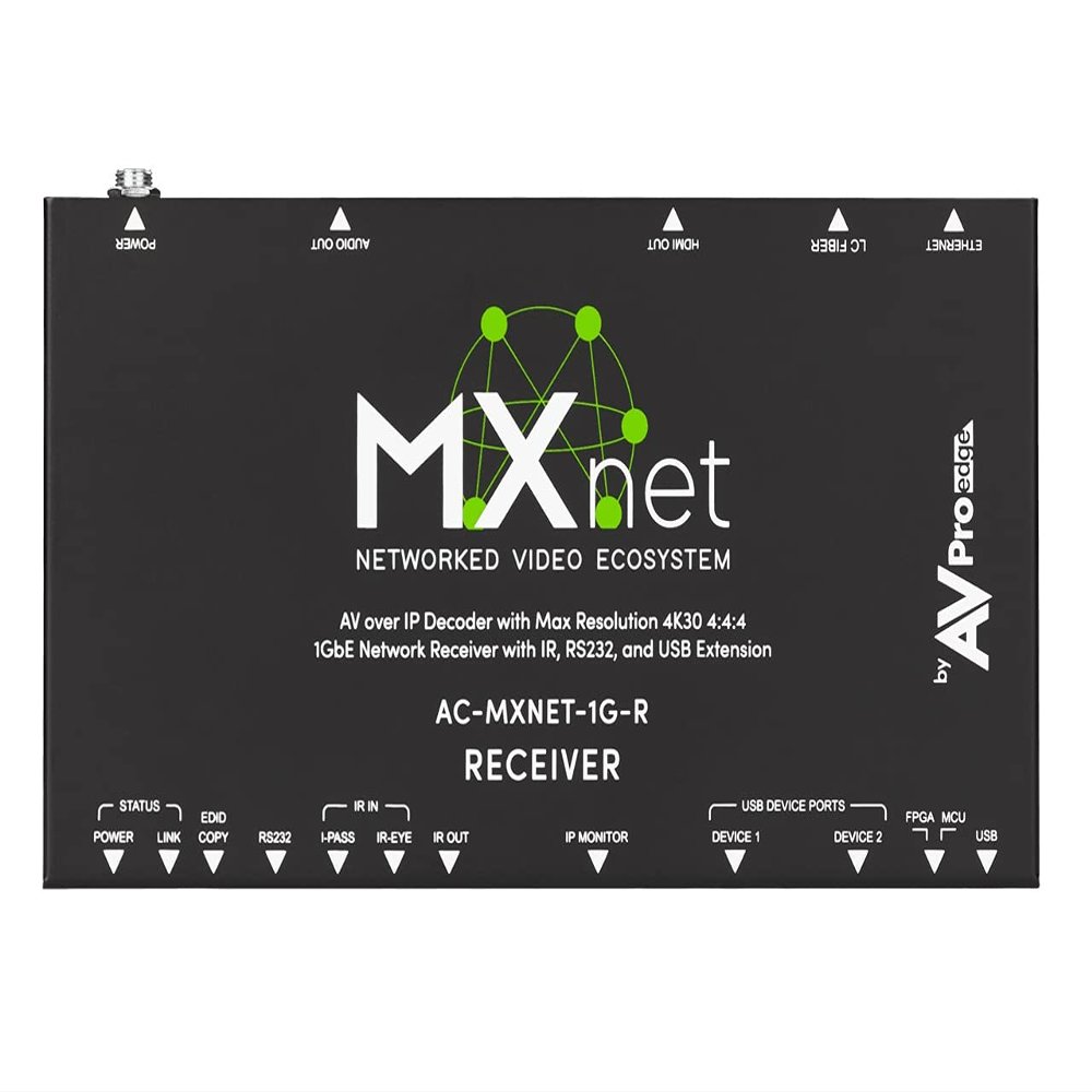 AVPro Edge AC-MXNET-1G-D MXNet 1G Decoder/Receiving Device w/10-Yr Warranty