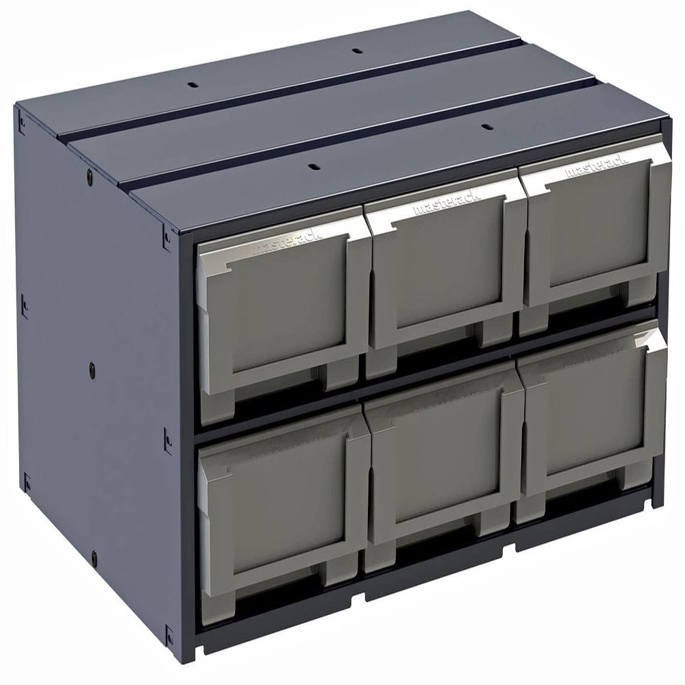 Masterack 02D641KP 6 Drawer Compartment Cab