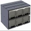 Masterack 02D641KP 6 Drawer Compartment Cab view 1