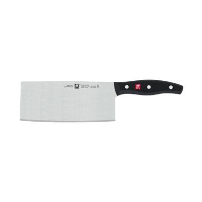 ZWILLING Twin Signature 7-inch Chinese Vegetable Cleaver, Vegetable Cleaver Razor-Sharp, Made in Company-Owned German Factory with Special Formula Steel perfected for almost 300 Years, German Knife