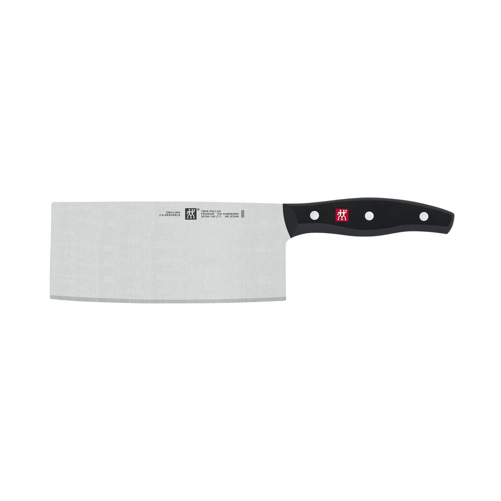 ZWILLING Twin Signature 7-inch Chinese Vegetable Cleaver, Vegetable Cleaver Razor-Sharp, Made in Company-Owned German Factory with Special Formula Steel perfected for almost 300 Years, German Knife