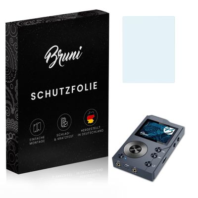 Bruni Screen Protector compatible with Surfans F20 Protector Film, crystal clear Protective Film (2X)