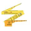 880500090, Universal Gotcha Stick; Safe Distance Scale; Metric; US Customary; Four Segments view 1