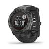 Garmin Instinct Solar, Solar-Powered Rugged Outdoor Smartwatch, Built-in Sports Apps and Health Monitoring, Graphite Camo (Renewed) view 1