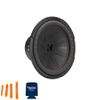 KICKER 12 Inch Comp R Woofer 48CWR124 Package with 46CXA4001 Amplifier and Wire kit view 2