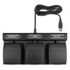 ECS USB - Three Button Foot Pedal, Durable Hands Free Dictation Foot Switch, SpeechOne and SpeechMike Premium Air view 1