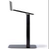 Displays2go Tablet Floor Stand, Steel Construction, Locking Housing, Cord Management - Black (IPELIT97BK) view 3