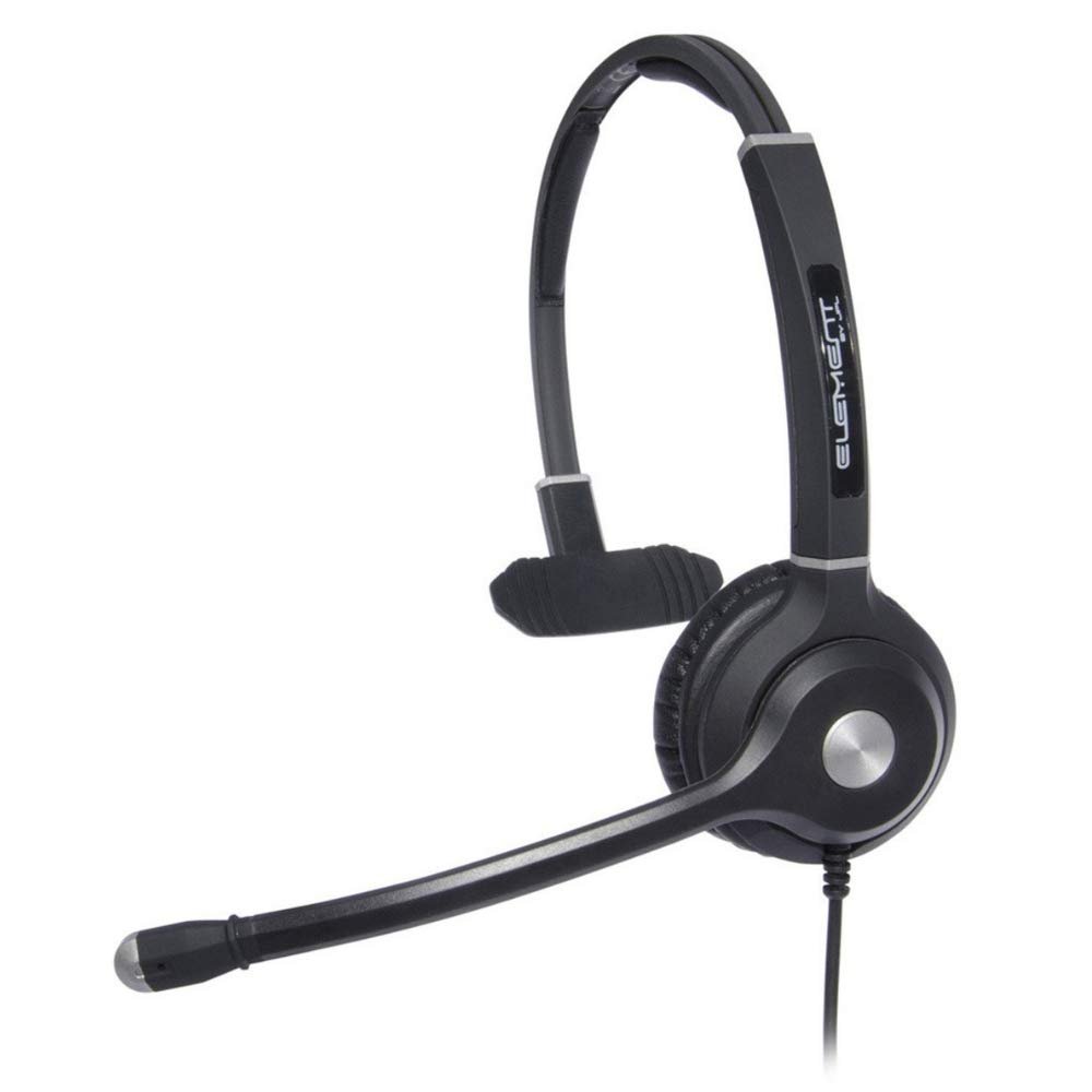 JPL TT3 Avant Monaural Quick Disconnect Headset with Noise Cancelling Mic, Tough Case, and PLX Compatible QD, Black, 575-348-001