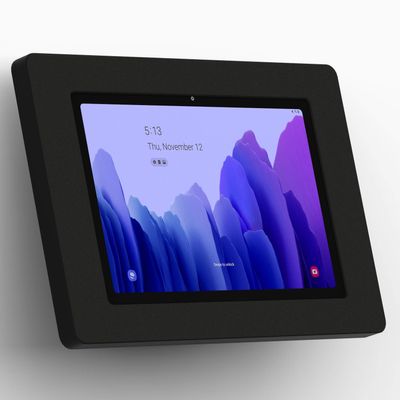 VidaMount Black Enclosure and Fixed Tilted 15 Wall Mount [Bundle] Compatible with Samsung Galaxy Tab A7 10.4