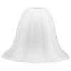 SOLUSTRE Glass Lampshade for Wall Ceiling Floor Scalloped Fluted Wavy Home Decor Unique Chandelier Light Cover view 2