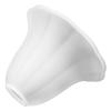 SOLUSTRE Glass Lampshade for Wall Ceiling Floor Scalloped Fluted Wavy Home Decor Unique Chandelier Light Cover view 3