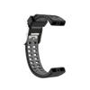 INF Silicone Watch Band Compatible with Polar V800, Wrist Strap for Women/Men, Adjustable Breathable Sport Replacement Band(Black) view 2