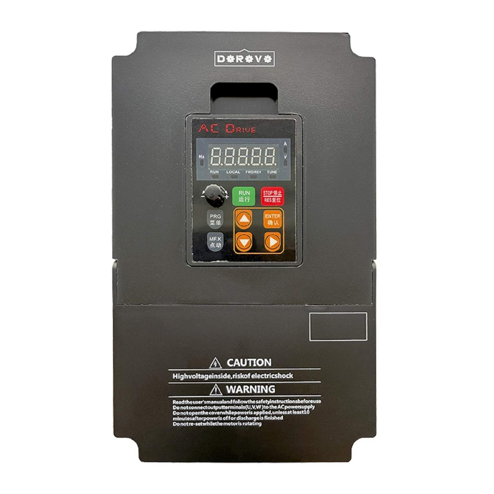 DOROVO VFD Inverter Converter 4KW 220V 5HP 25A, Variable Frequency Drive for Motor Speed Control