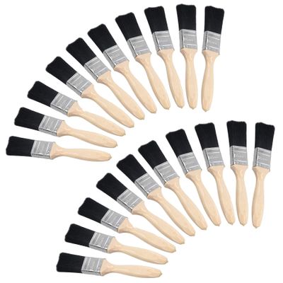 1.5" Professional Paint Brush Painters Painting Decorating Wooden Handle 20pk