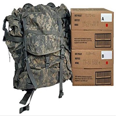Outdoorz, LLC MRE, Military A and B Case with Previously