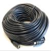 100 ft Male to Female DC 2.1mm x 5.5mm Extension DC Power 22-AWG Cable view 1