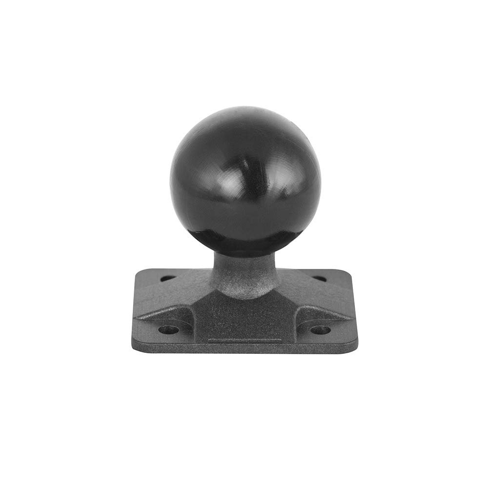 ARKON Mounts 4-Hole AMPS to 38mm (1.5") Ball Adapter | Permanent Mount to Flat Surfaces | Reinforced Composite Construction for Durability | Designed for 38mm Ball Holder Mounts and Arms | APAMPS38MM