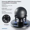 ARKON Mounts Circular 38mm (1.5") Ball to 4-Hole AMPS Adapter | Permanent Mount to Flat Surfaces | Reinforced Composite Construction for Durability | Designed for 38mm Ball Holder Mounts and Arms view 4