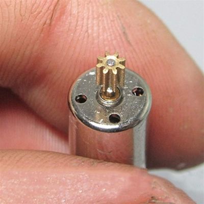 Pangocho Jinchao-Dc Motor 8520 Coreless Motor, High Speed 1S Quadcopter Aircraft Model Motor, 0.3 Modulus 8 Teeth Copper Gear Nd Magnet, Easy to Install (Voltage(V) : with Gear)