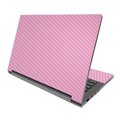 MightySkins Carbon Fiber Skin Compatible with Lenovo Yoga C940 14 (2020) - Solid Pink | Protective, Durable Textured Carbon Fiber Finish | Easy to Apply, Remove, and Change Styles | Made in The USA
