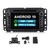 MekedeTech Android 11 Car Radio Stereo 7 inch Touch Screen with CD/DVD Player for GMC Sierra Yukon Chevrolet Buick Chevy Silverado Built in CarPlay Support BT Steering Wheel Control WiFi view 1