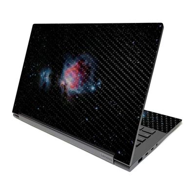 MightySkins Carbon Fiber Skin Compatible with Lenovo Yoga C940 14 (2020) - Red Giant | Protective, Durable Textured Carbon Fiber Finish | Easy to Apply, Remove, and Change Styles | Made in The USA