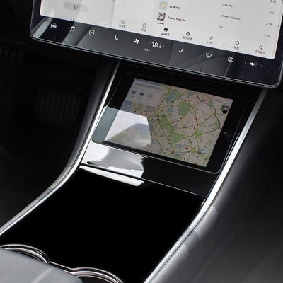BONV 1 Piece ABS Car Bracket Tablet Holder Support Plate Mount Fixed Base fit Mini 4 5 for Tesla Model 3 Model Y Before 2021 Interior Modification Accessories