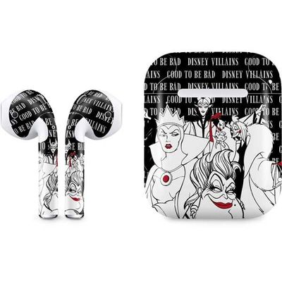 Skinit Decal Audio Skin Compatible with Apple AirPods - Officially Licensed Disney Villains Characters Art Design